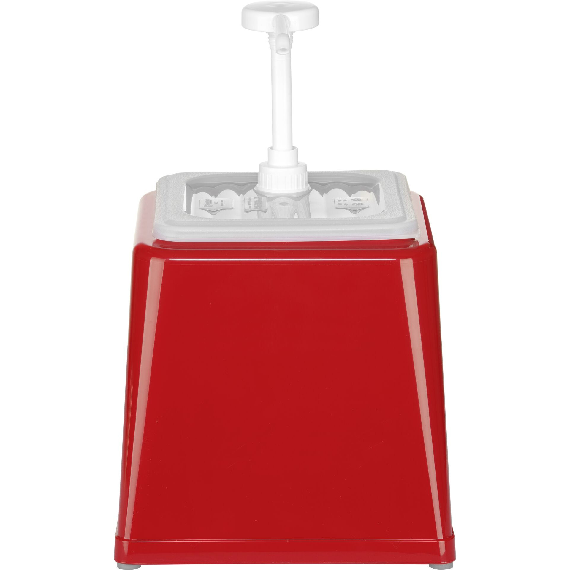 Pump-Soßenspender 2,5L rot